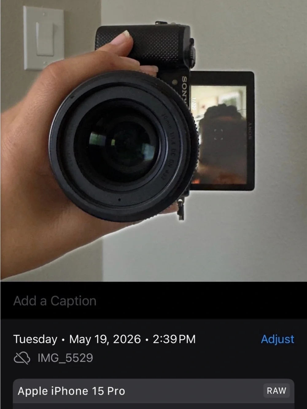 Sony A5000 + Sigma 30mm 1.4 lens